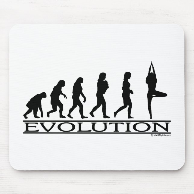 Evolution - Yoga Mousepad (Vorne)