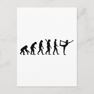Evolution Yoga Postkarte