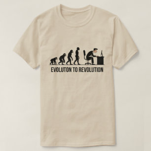 EVOLUTION ZUR REVOLUTION T-Shirt