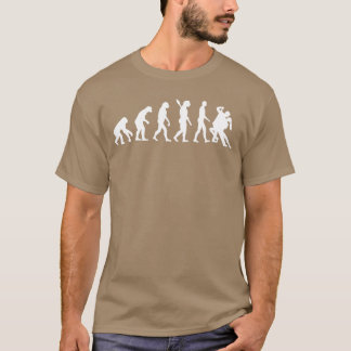 Evolutionango tanzender Familienjunge T-Shirt
