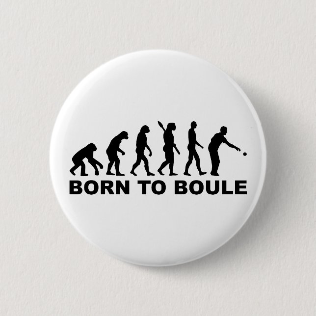 EvolutionBoule Petanque Button (Vorderseite)