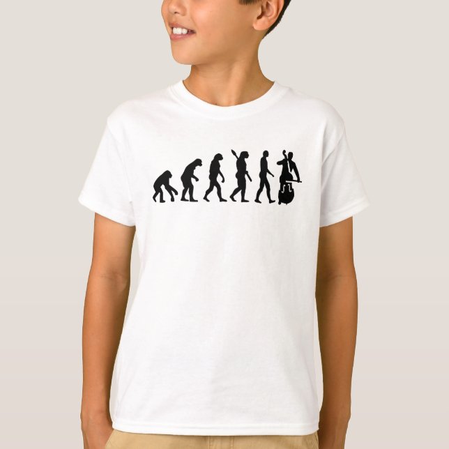 EvolutionContrabass T-Shirt (Vorderseite)