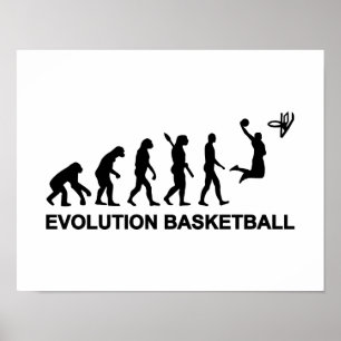 Evolutions-Basketball Poster