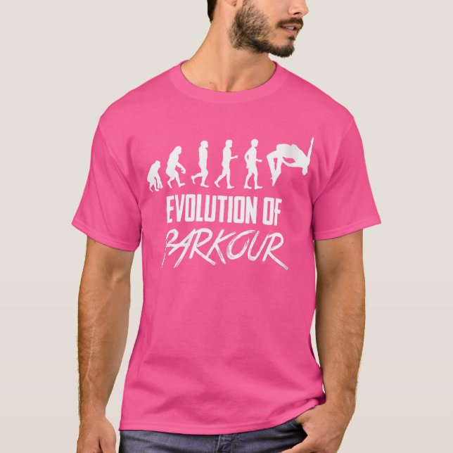 Evolutions des Parkours für Frauen T-Shirt (Vorderseite)