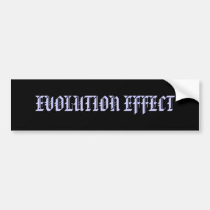 EVOLUTIONS-EFFEKT AUTOAUFKLEBER