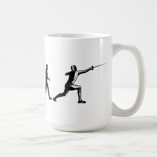 Evolutions-Fechter-Tasse Kaffeetasse