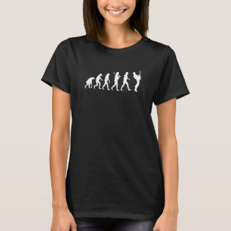 Evolutions Gitarre Gitarrist Gitarre Spieler Männe T-Shirt