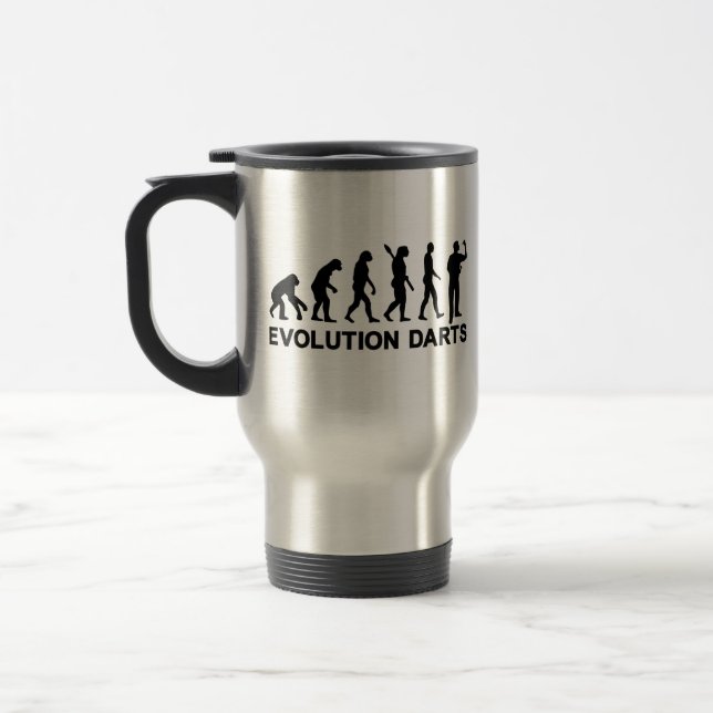 Evolutions-Pfeile Reisebecher (Links)