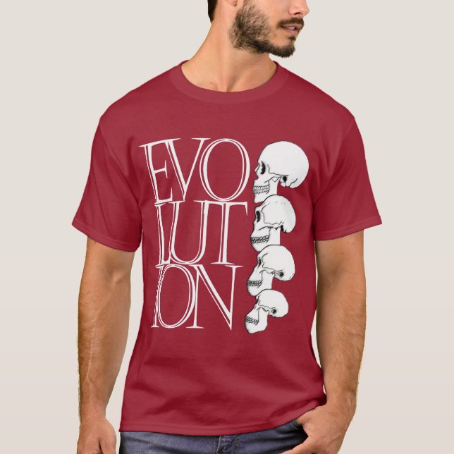 Evolutions-Shirt T-Shirt (Vorderseite)