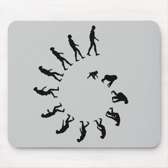 Evolutions-Spirale Mousepad (Vorne)