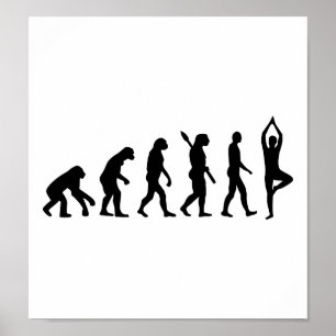 Evolutions-Yoga Poster