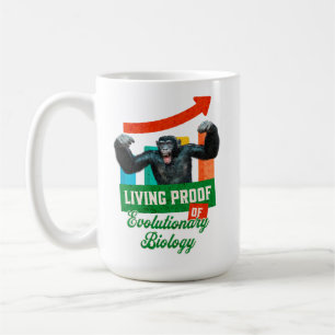 Evolutionsbiologie Primaten Humor Kaffeetasse