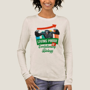 Evolutionsbiologie Primaten Humor Tri-Blend Shirt
