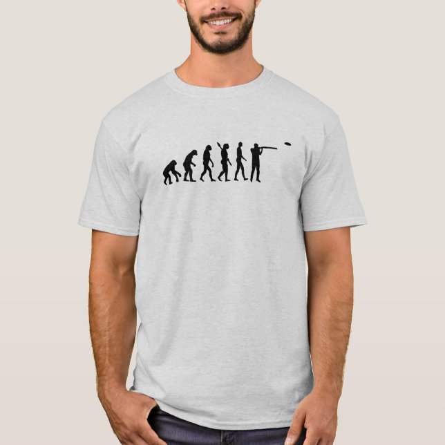 Evolutionsblockierschießen T-Shirt (Vorderseite)