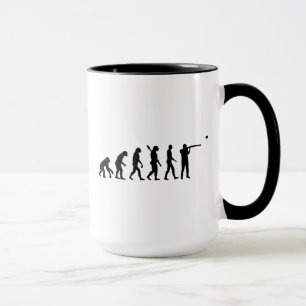 Evolutionsblockierschießen Tasse