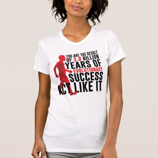 Evolutionserfolg T-Shirt (Vorderseite)