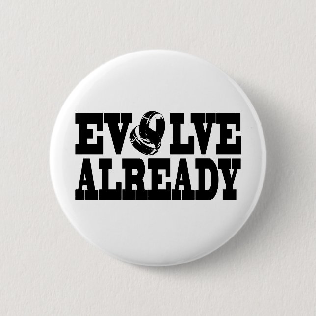 Evolve bereits button (Vorderseite)