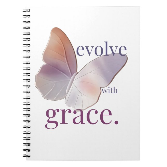 Evolve mit Grace Themed Notizblock (Vorderseite)