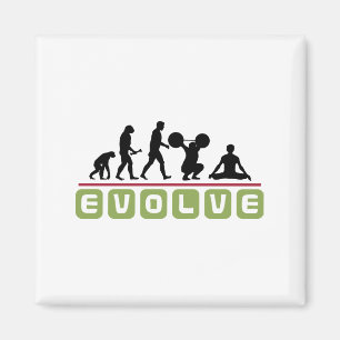 Evolve Yoga Magnet