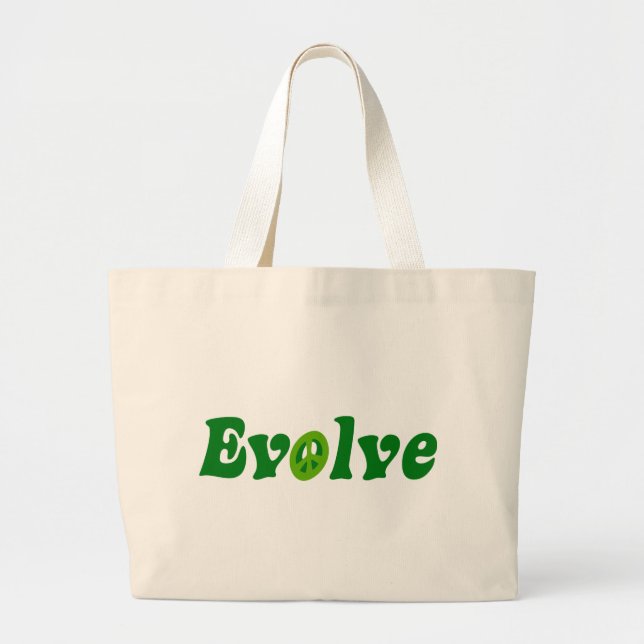 Evolviere Jumbo Stoffbeutel (Vorne)