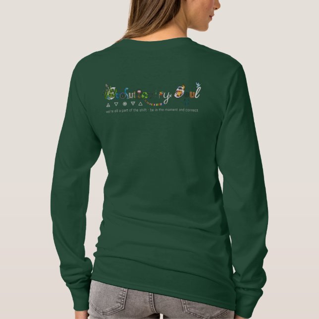EvoS: Langschläfer Crew Neck T-Shirt (Rückseite)