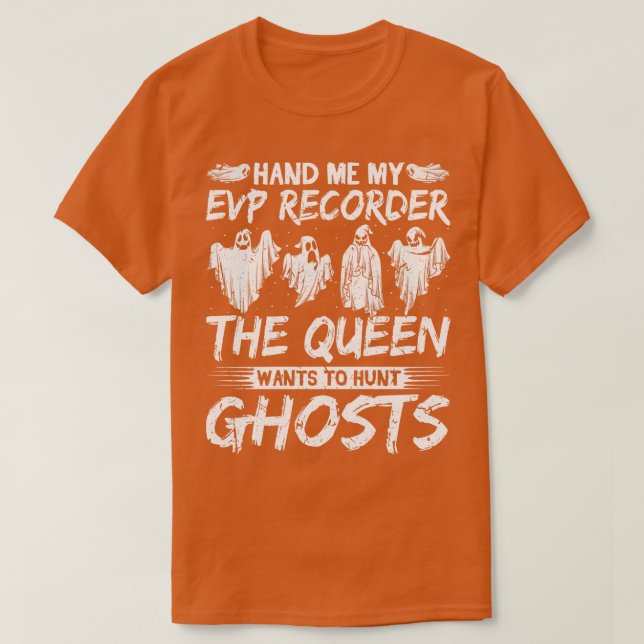 Evp Recorder Ghost Jagd T-Shirt (Design vorne)