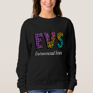 Evs Environmental Services Nurse's Day Nurse Week Sweatshirt