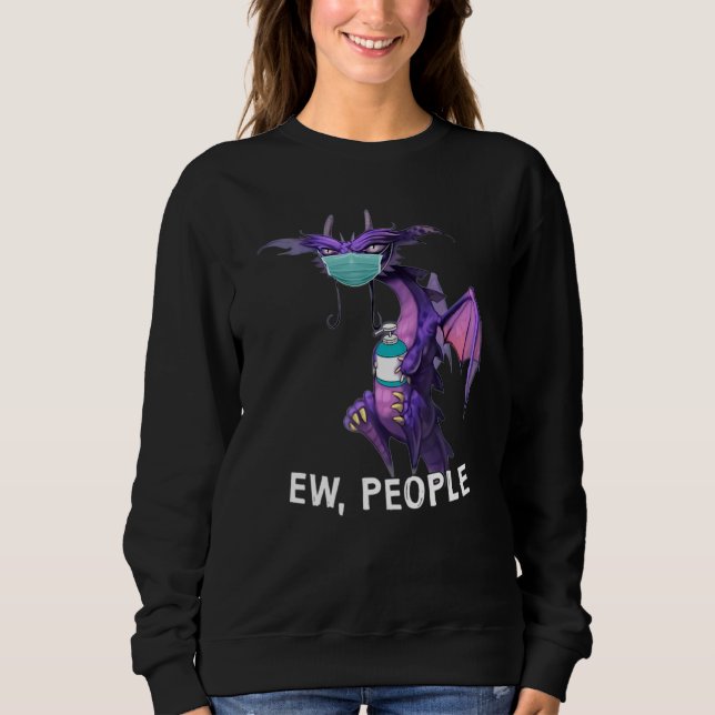 Ew Dragon People Mask Sweatshirt (Vorderseite)
