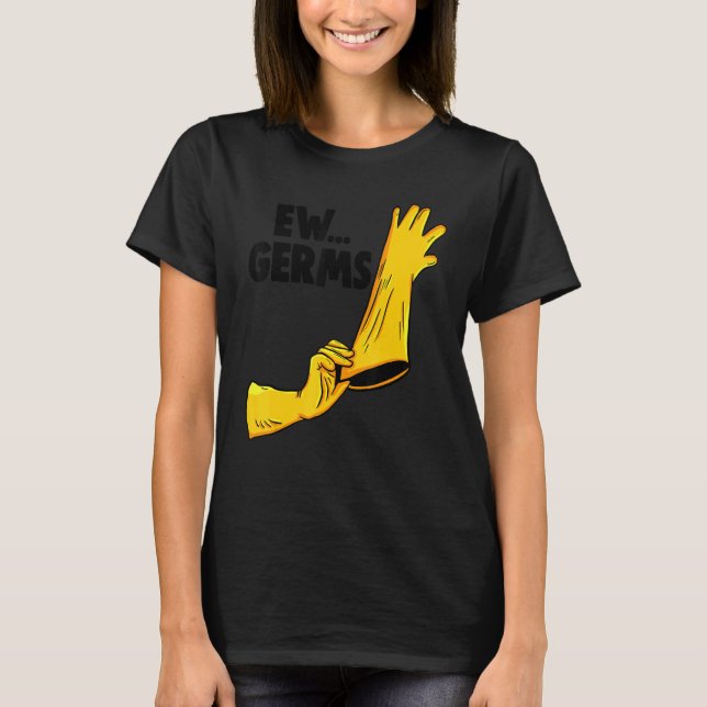 EW Germs Spray Women Reinigungsteam T-Shirt (Vorderseite)