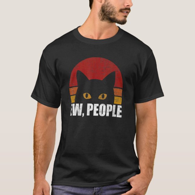 Ew Leute Katze T-Shirt (Vorderseite)