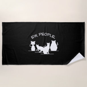 Ew People Cat Strandtuch