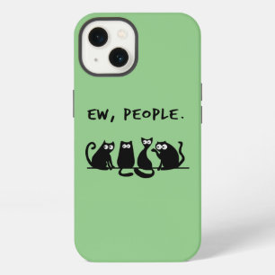 Ew People Funny Meowy Black Cats iPhone 13 Hülle