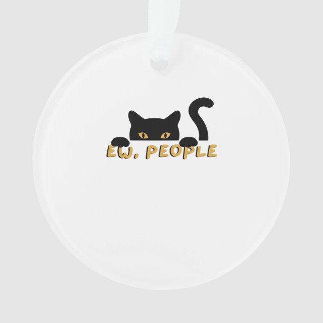 Ew, People - Peekaboo Ornament (Vorderseite)