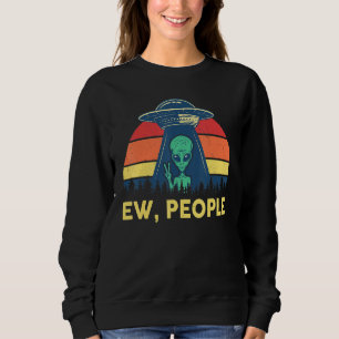 Ew People Retro Alien Kostüme Kinder Jugendliche E Sweatshirt