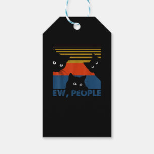 Ew People Retro Cat Funny Vintag Introvertierte Geschenkanhänger