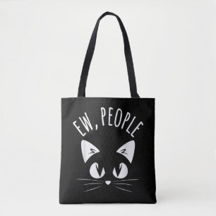 EW, PEOPLE T-Shirt Lustige Katze Anti-Sozial Intro