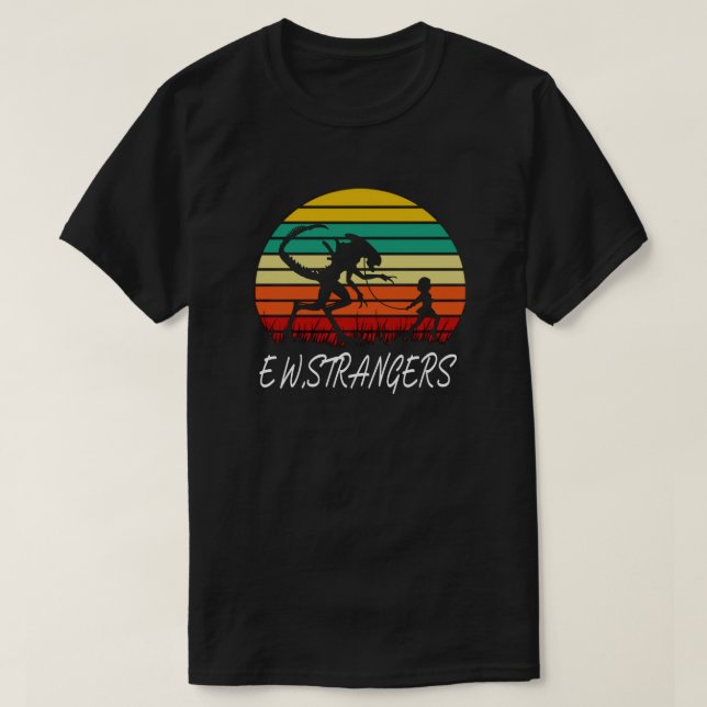 Ew Strangers T - Shirt (Design vorne)