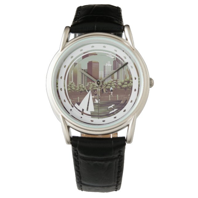 eWatch Armbanduhr (Vorderseite)