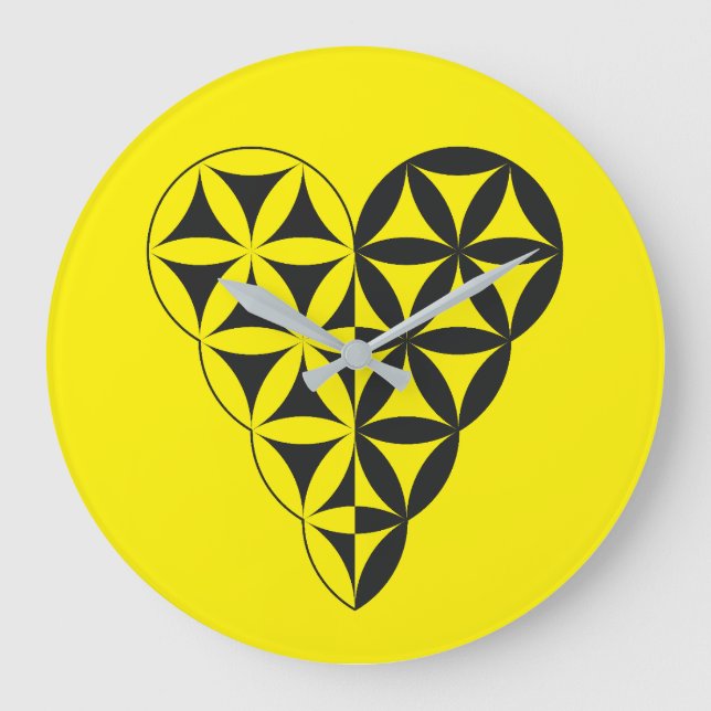 eWatch Große Wanduhr (Vorderseite)