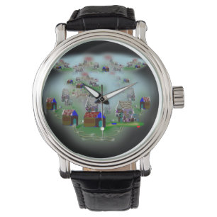 eWatch Village Armbanduhr