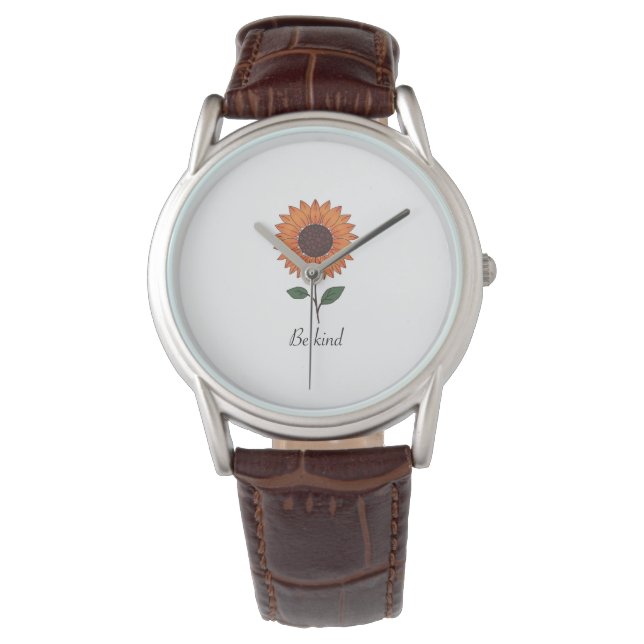 eWatch von "Freundlichkeits-Blüte" Sammlung Armbanduhr (Vorderseite)