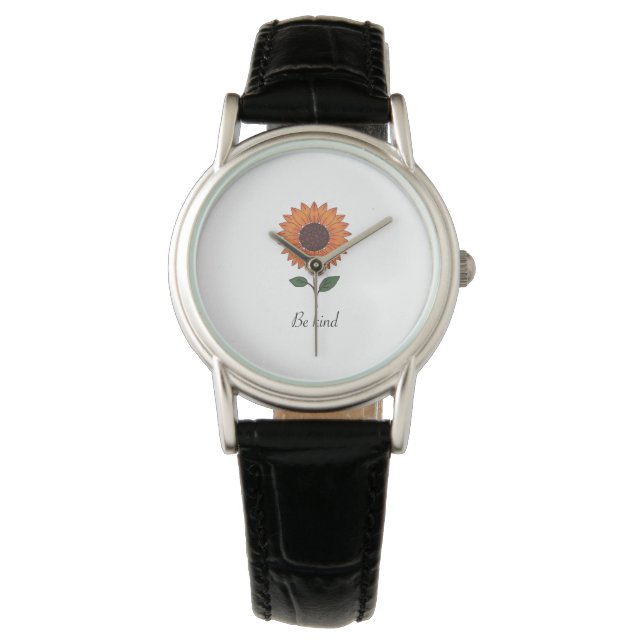 eWatch von "Freundlichkeits-Blüte" Sammlung Armbanduhr (Vorderseite)