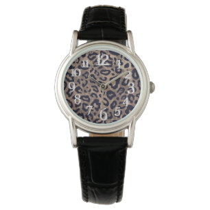 Ewatch Women's Animal Print Watch Armbanduhr