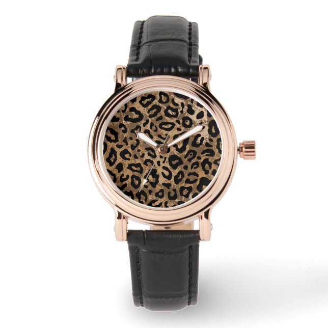 Ewatch Women's Animal Print Watch Armbanduhr (Vorderseite)