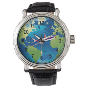 eWatch (World Travel) Armbanduhr