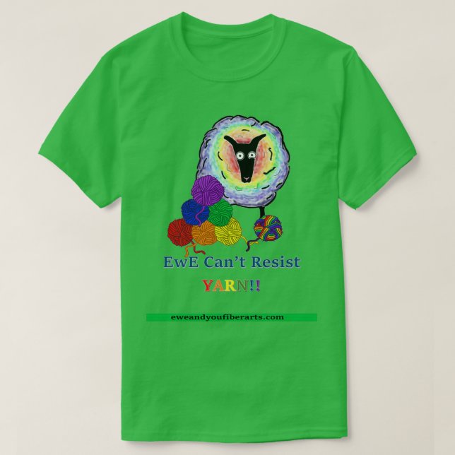 EwE Cant Resist Yarn T-Shirt (Design vorne)