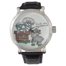 Ewe ist meine Welt Armbanduhr