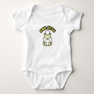 Ewe Jitsu Sheep Baby Strampler