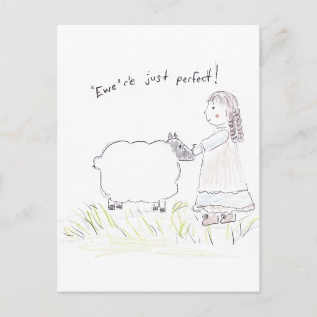 Ewe_Perfect Postkarte (Vorderseite)