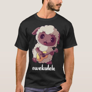 Ewekulele Sheep Ukulele Pun Guitar Player Bauer H T-Shirt